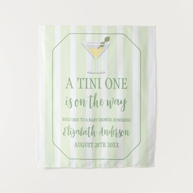 Tapiz Ducha de Bebé Tini One (Anverso)