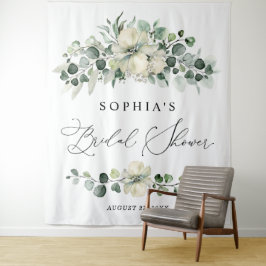 Tapiz Ducha de Novia Verde Eucalipto