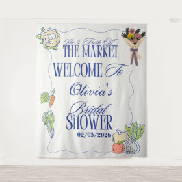 Tapiz Ducha de Regalos de Boda Fresh Off the Market Bien