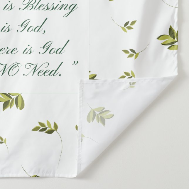 Tapiz Dulce Hogar Bendición (Detalle)