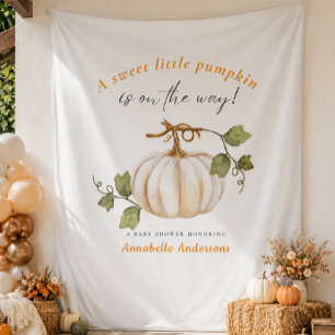 Tapiz Dulce Pequeña Calabaza en Camino Fiesta de Bebé