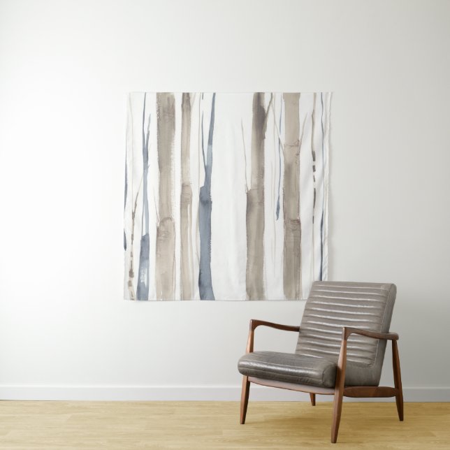 Tapiz Duo Tone Trees II (In situ)