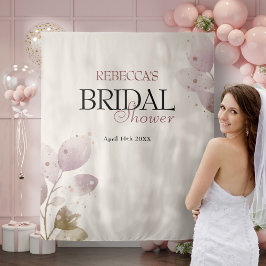 Tapiz Dusty mutado Rubor Floral rosa ducha de novia