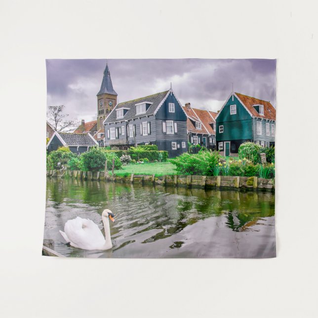 Tapiz Dutch Village Marken (Anverso (horizontal))