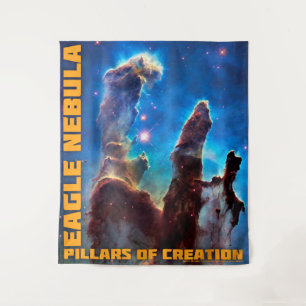 Tapiz Eagle Nebula Pilares de la Creación Grande