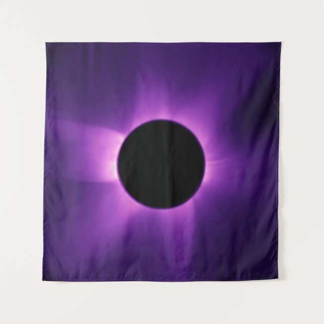 Tapiz Eclipse Solar Artificial desde el Espacio (Anverso)