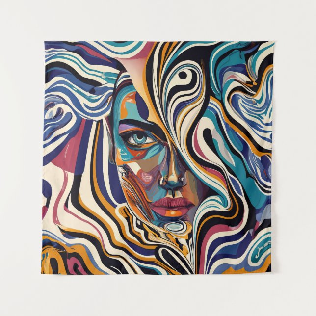 Tapiz Ecos del espectro velado - (Anverso)