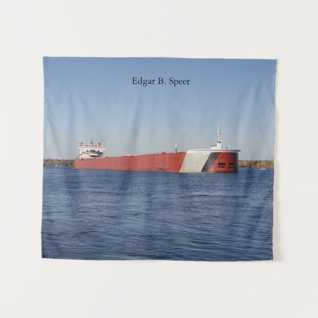 tapiz Edgar B. Speer (Anverso (horizontal))
