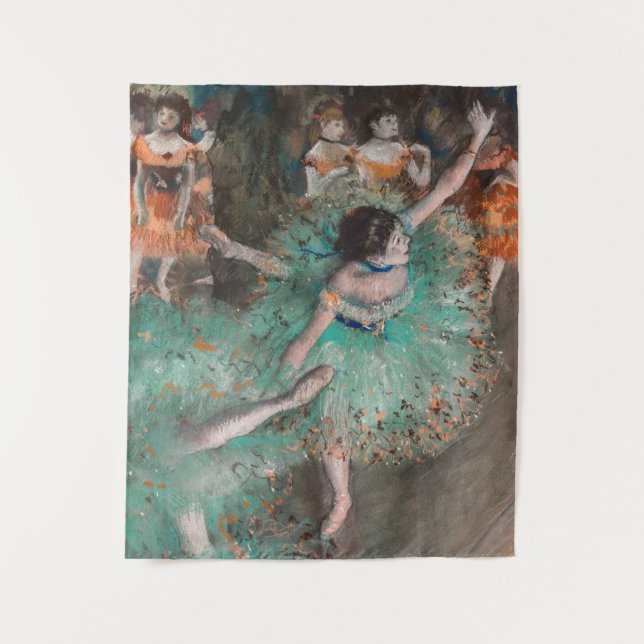 Tapiz Edgar Degas - Bailarina balancín / bailarina en ve (Anverso)
