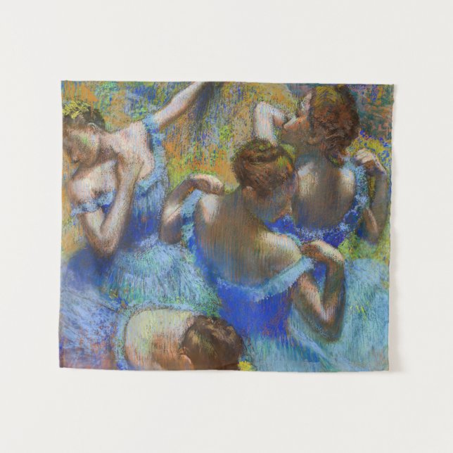 Tapiz Edgar Degas - Bailarinas azules (Anverso (horizontal))