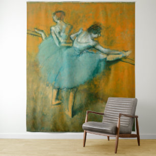 Tapiz Edgar Degas Bailarinas en la Barra Impresión: Arte