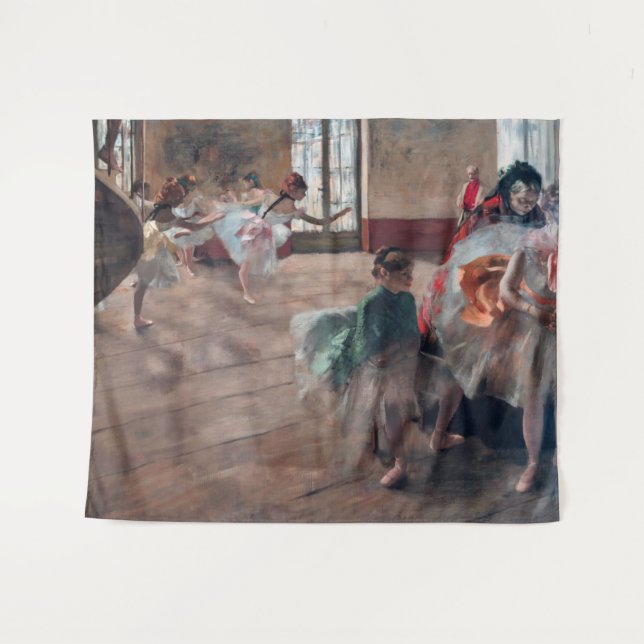Tapiz Edgar Degas - El ensayo (Anverso (horizontal))