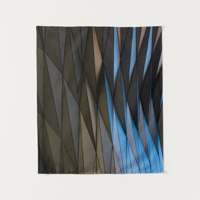 Tapiz Edificio de color gris (Anverso)