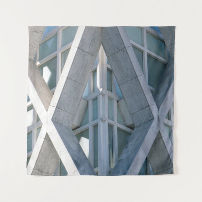 Tapiz Edificio de hormigón gris durante el día (Anverso)