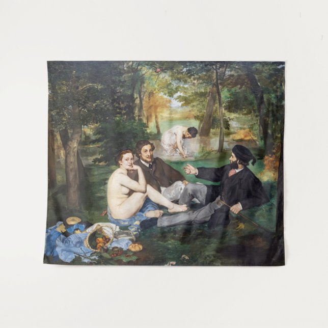Tapiz Edouard Manet - Almuerzo en la hierba (Anverso (horizontal))