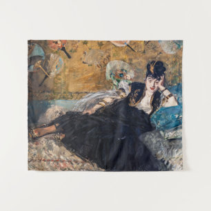 Tapiz Edouard Manet - Dama con Abanicos