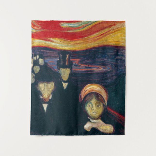 Tapiz Edvard Munch - Ansiedad (Anverso)