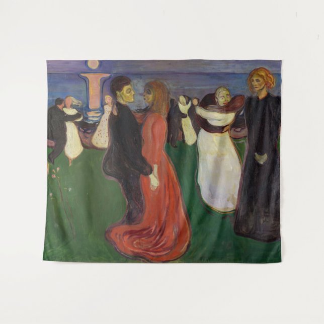 Tapiz Edvard Munch - El baile de la vida (Anverso (horizontal))