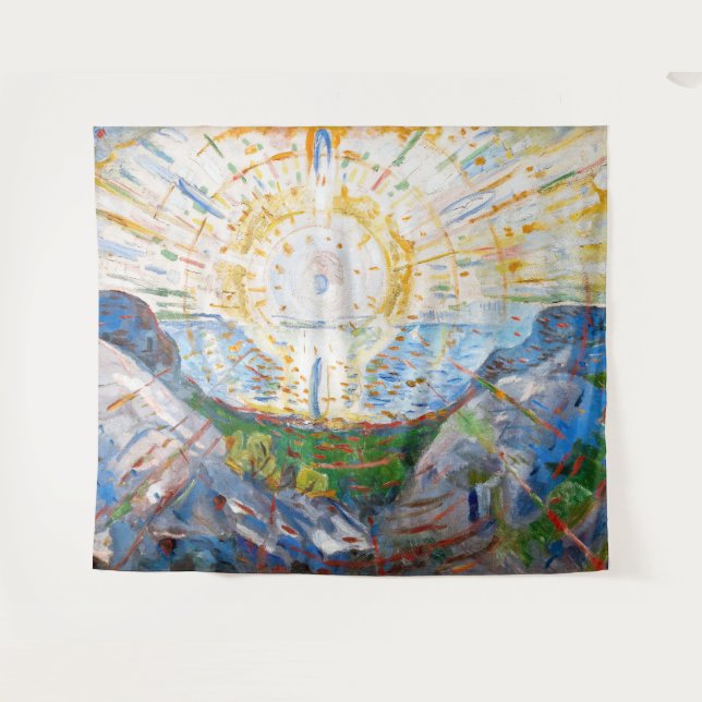 Tapiz Edvard Munch - The Sun 1912 (Anverso (horizontal))