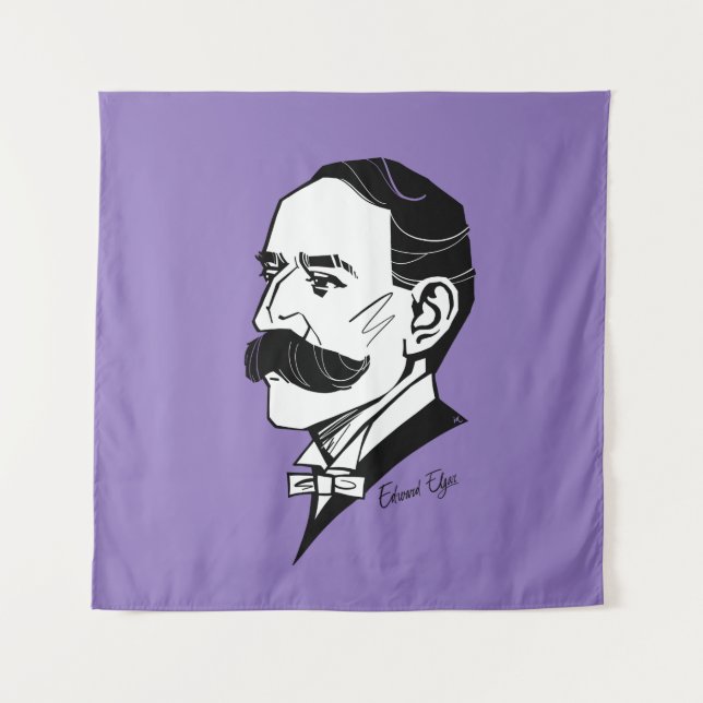 Tapiz Edward Elgar (Anverso)