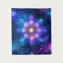 Tapiz Eéreo Cosmic Lotus
