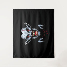 Tapiz Eerie Vampire Face Tapestry