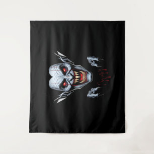 Tapiz Eerie Vampire Face Tapestry