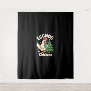Tapiz Eggnog y pollo