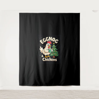 Tapiz Eggnog y pollo