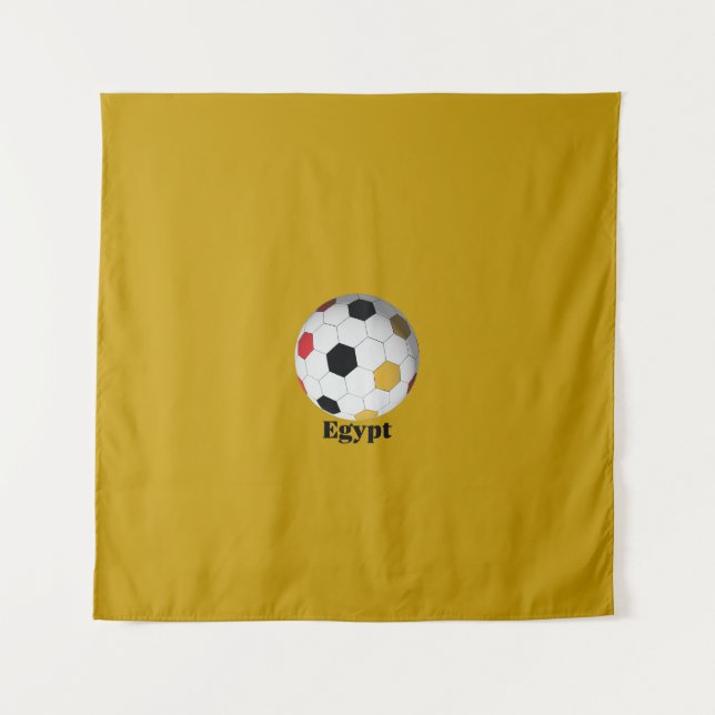 Tapiz Egypt Soccer (Anverso)