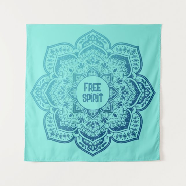 Tapiz Eira Mandala Personalized Tapestry (Anverso)