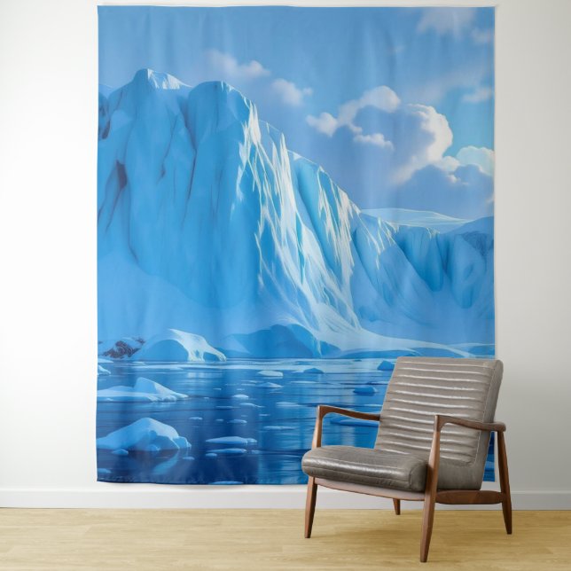 Tapiz „Eismauer – Das Ende der bekannten Welt“ (In situ)