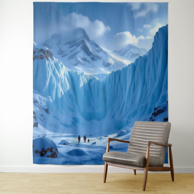 Tapiz „Eismauer – Das Ende der bekannten Welt“ (In situ)