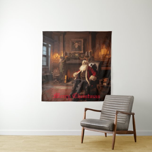 Tapiz El acogedor rincón de Santa (In situ)