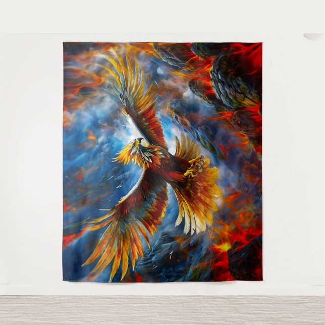 Tapiz El Águila Fénix (Anverso)