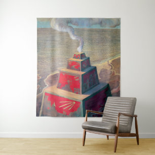 Tapiz El Altar   Mikalojus Ciurlionis  