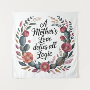 Tapiz El amor de una madre desafía toda lógica