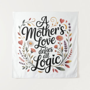 Tapiz El amor de una madre desafía toda lógica