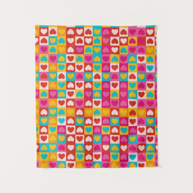 Tapiz El amor en los patrones (Anverso)