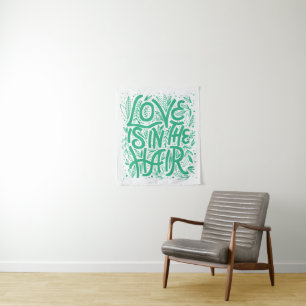 Tapiz El amor verde está en el pelo