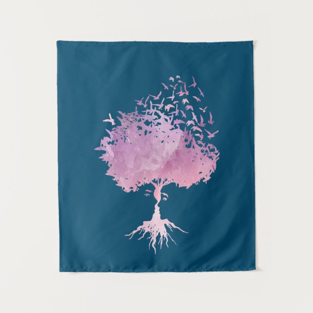 Tapiz EL arbol de la amistad (Anverso)