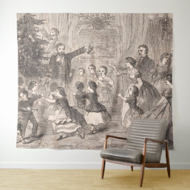 Tapiz El árbol de Navidad | Winslow Homer