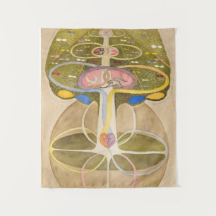 Tapiz El árbol del conocimiento por Hilma af Klint