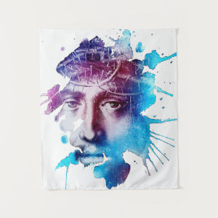 Tapiz El arte abstracto de la corona de la corona de la