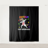 El Autismo Es Mi Superpotencia Dabbing Unicorn Gif