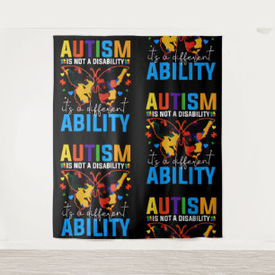 Tapiz El Autismo No Es Una Discapacidad, Es Diferente