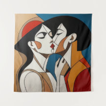 El beso abstracto