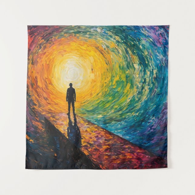 Tapiz El borde de la dimensión (Anverso)