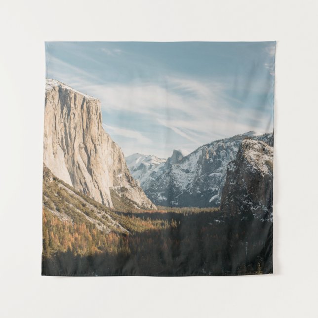 TAPIZ EL CAPITAN, YOSEMITA A LA HORA DEL DÍA (Anverso)