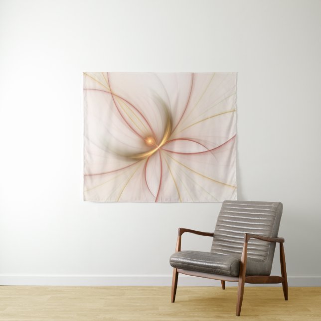 Tapiz El Cobre Noble Y El Oro Resumen Del Arte Fractal M (In situ (horizontal))